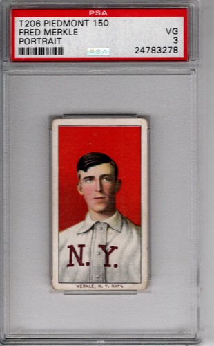 206 fred merkle - fred, psa