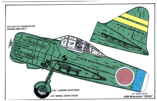 Mitsubishi a6m zero - a6m,