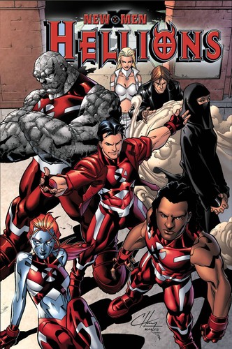 Hellions nuovi men graphic - (nuovi, x-men
